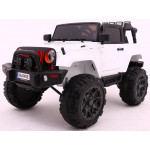 Elektrické autíčko Jeep All Terrain - nelakované - biele